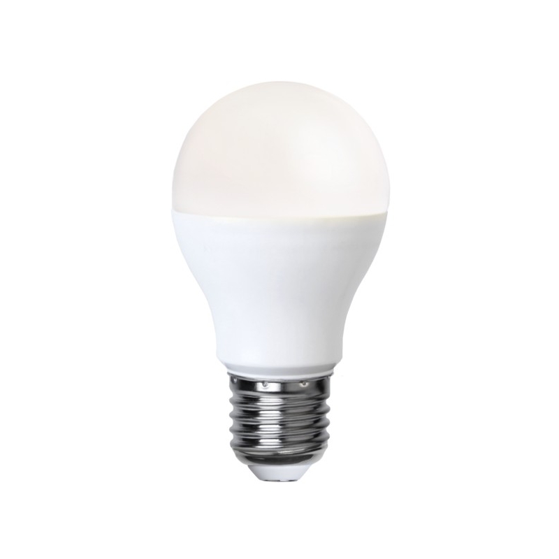 EOL LED Lamp E27, 9W= 60W, A60,3000K, 800LM 10/100