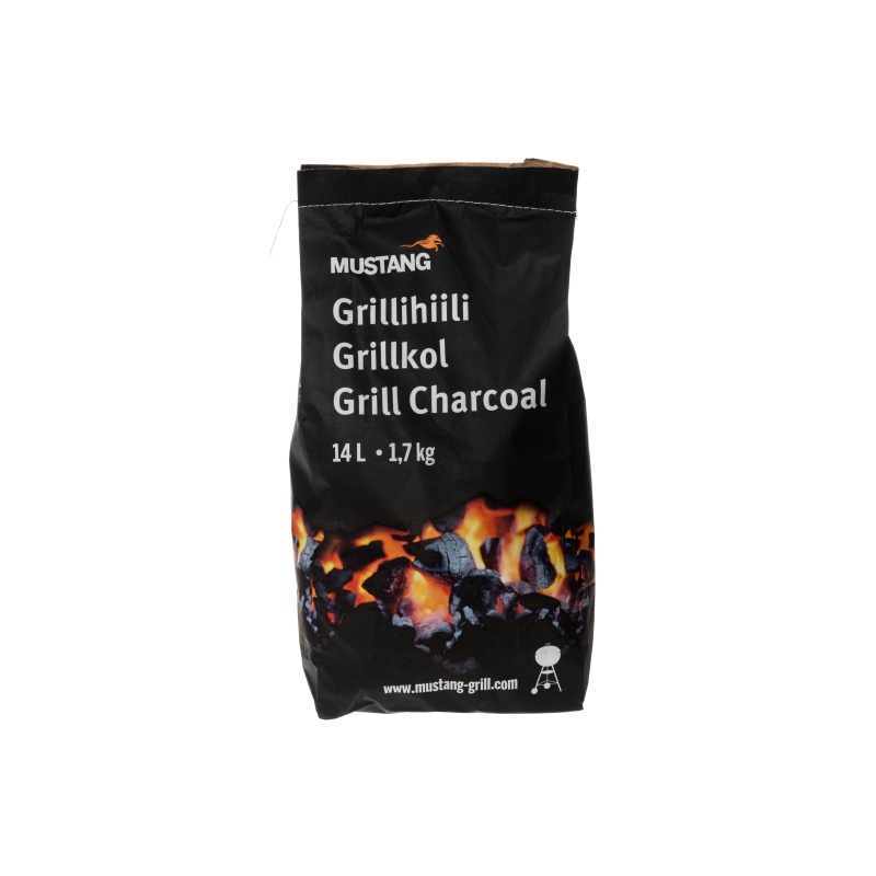 Mustang Grillsüsi 14L 1.7kg, euroopa lehtpuu 20-80mm