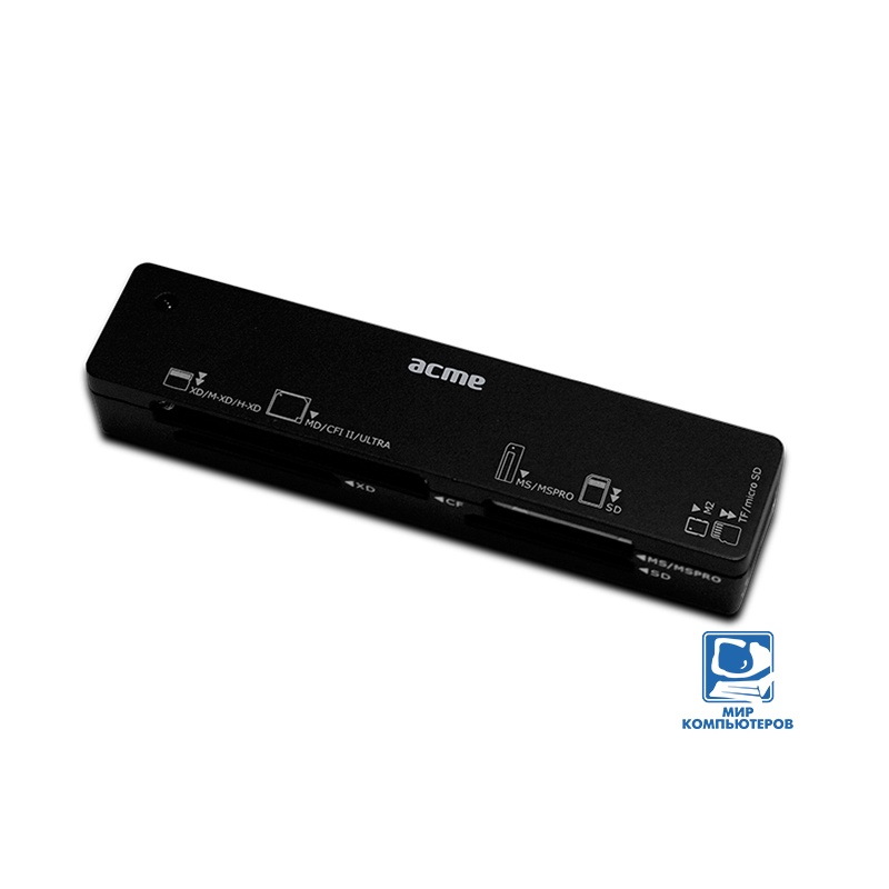 ACME USB 2.0 universaalne kaardilugeja TELL