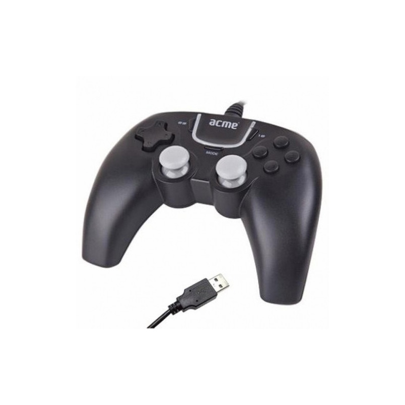 ACME GA-05 mängupult, USB, 10 nuppu, must EOL