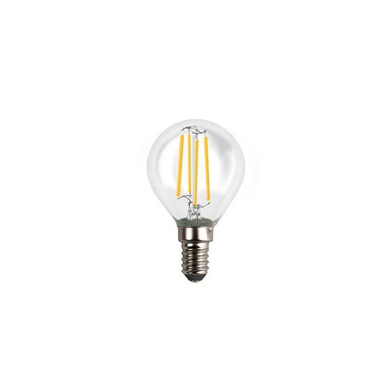 Acme LED filament Globe 4W, 3000K warm white, E14