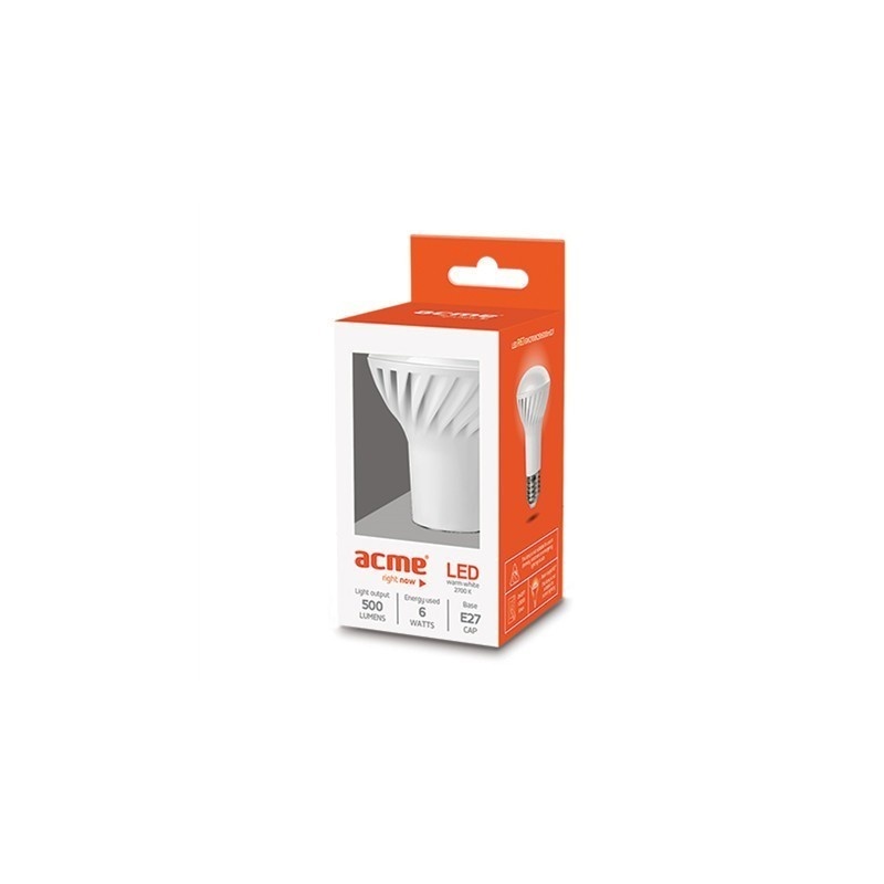 ACME LED R63 6W, 2700K warm white, E27 EOL