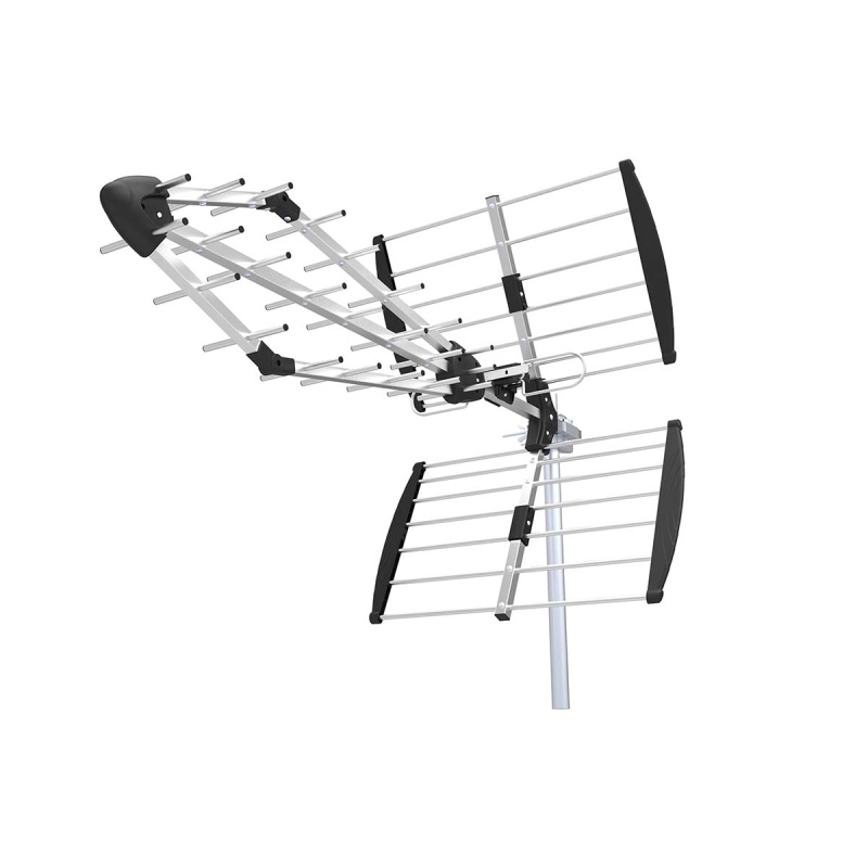 Välisantenn DVB-T/T2 & UHF, 13,5dB, 75 Ohm, 50km saatejaamast