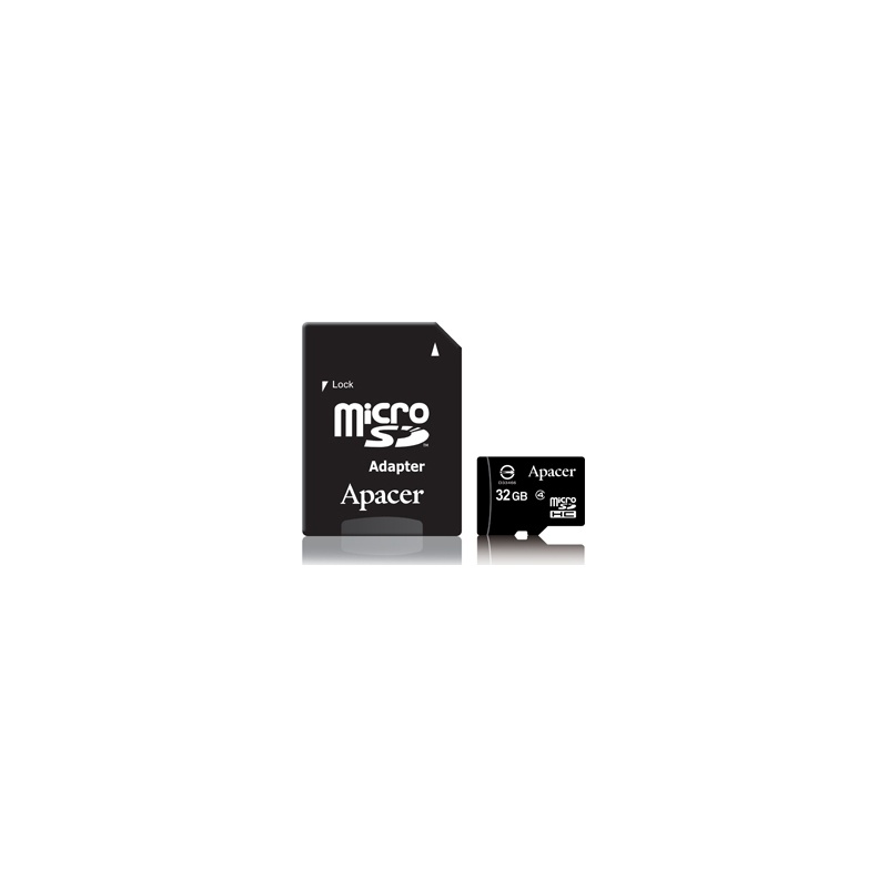 Apacer mälukaart microSD, CL4, 32GB