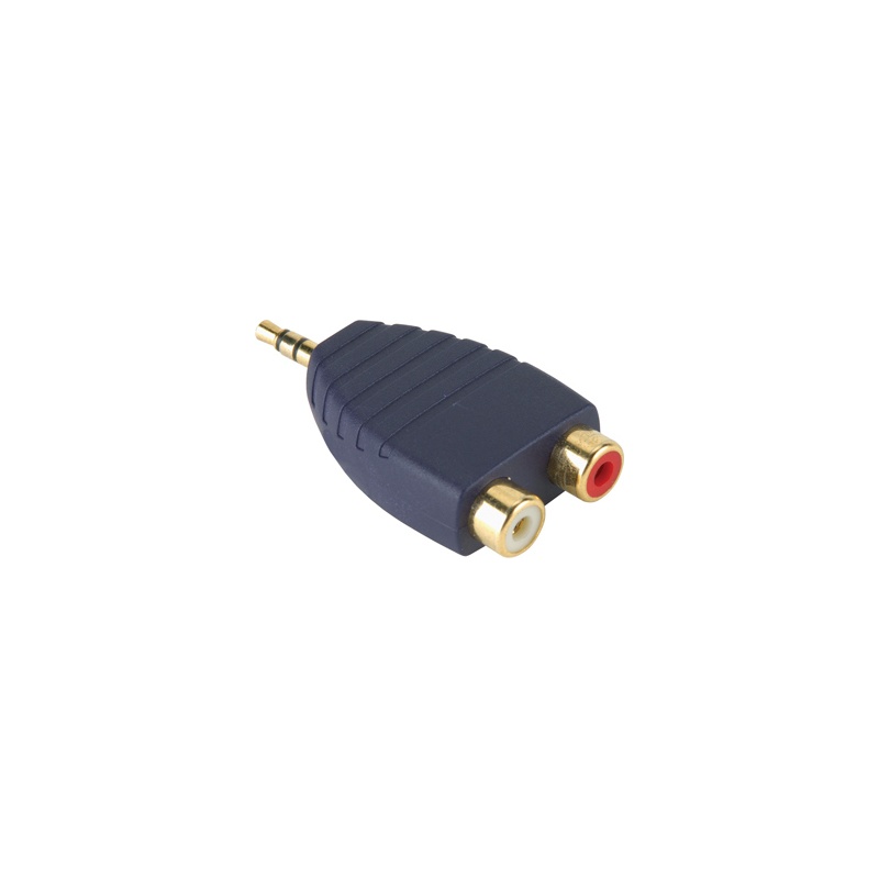 Bandridge AP342 3,5mm otsik - 2xRCA pesa EOL