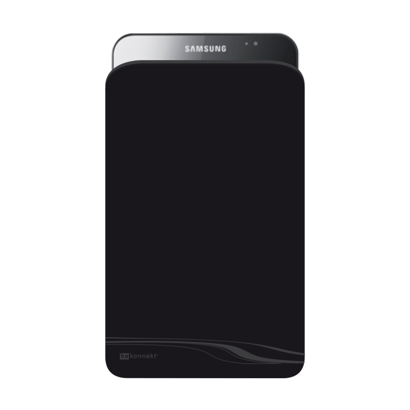 Cellular Samsung Galaxy Tab 7" puhastav ümbris, must EOL
