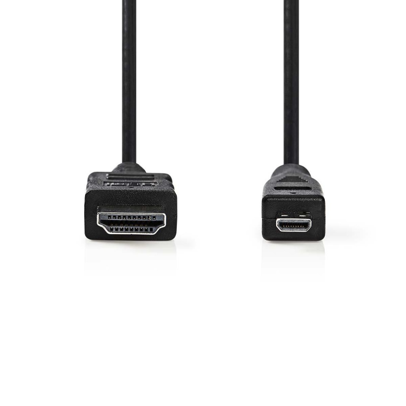 Kaabel HDMI - micro HDMI, 2m, must