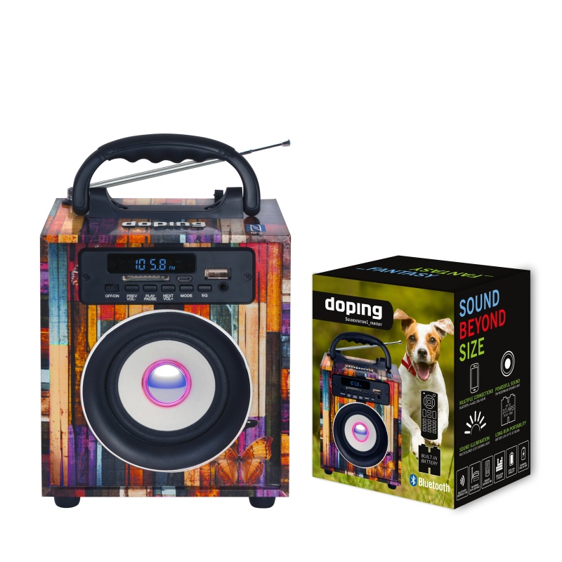 Kõlar Bluetooth, Fantasy, FM raadio ja USB