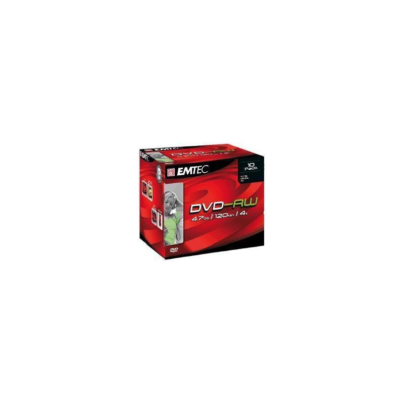 EMTEC DVD-RW 4.7GB 4x jewel EOL