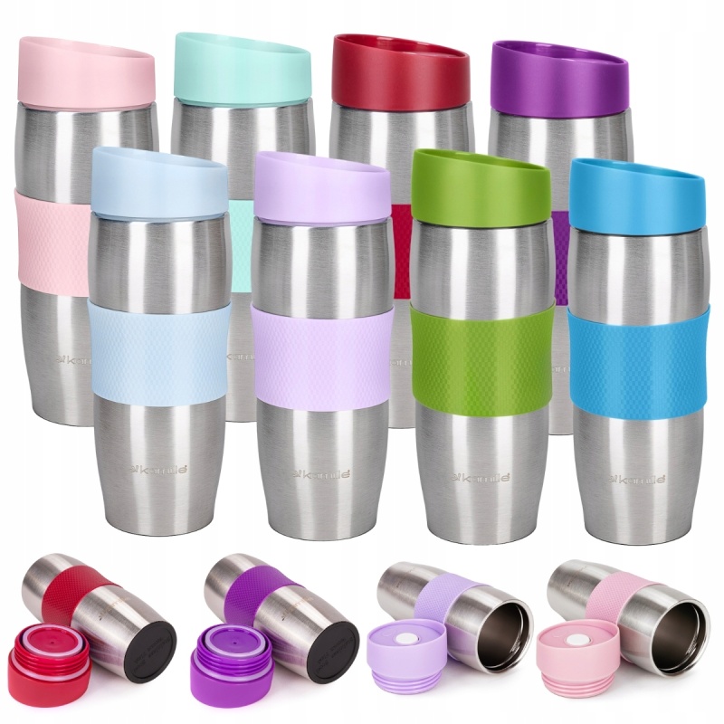 Termokruus 0.38L, roostevaba, mix värvid