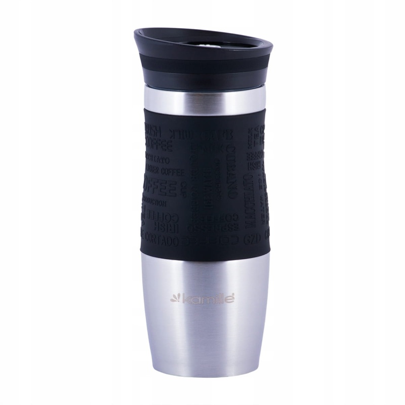 Termokruus silikoonkattega 380ml (2 värvi) Termokruus silikoonkattega 380ml (2 värvi)