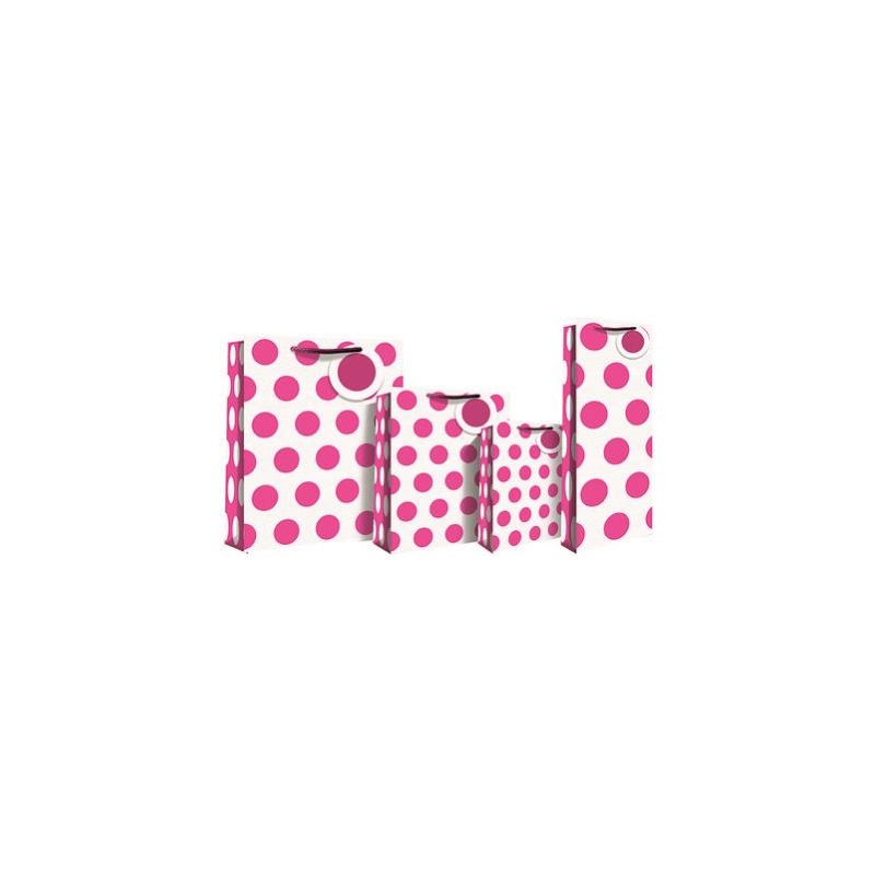 Pudeli kinkekott Pink Neon