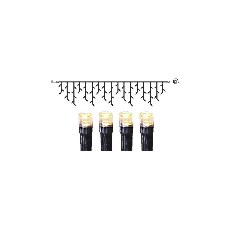 EOL Jääpurikakett System Decor 4m (x40cm), 140 LED, pikendatav, IP44