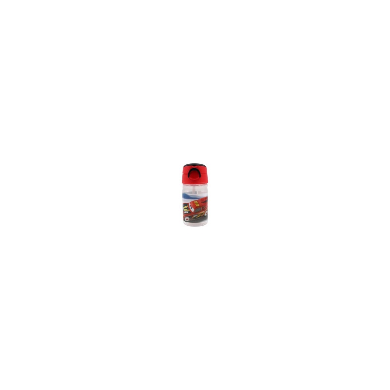 Joogipudel kõrrega CARS 350ml