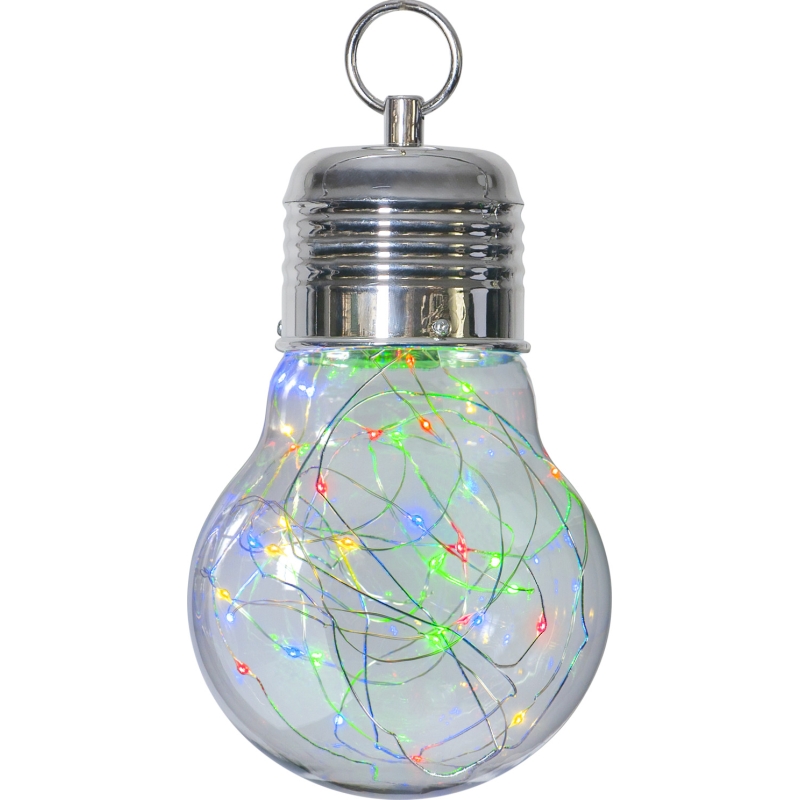 EOL Dekoratsioon Bulby värviline, 30 LED, patareitoide, sisetingimustesse, IP20