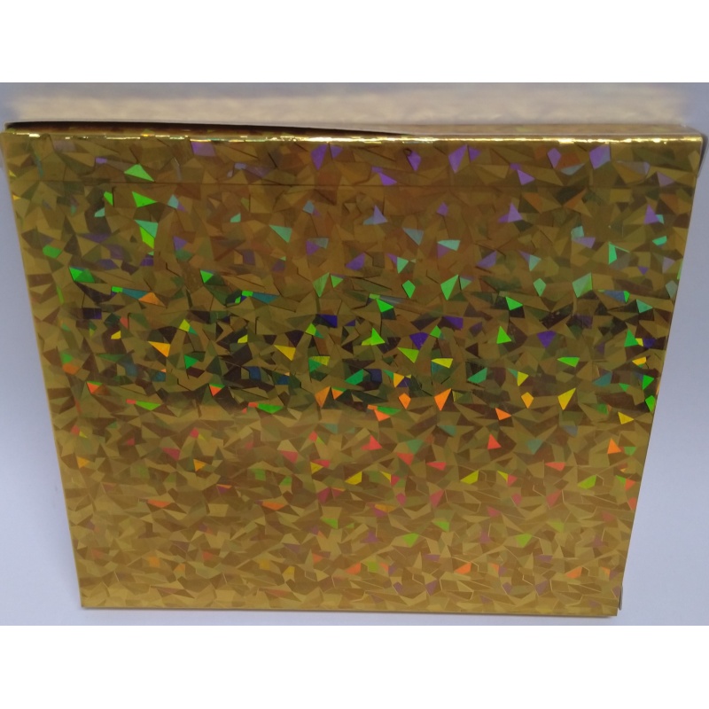 CD kinkekarbid 3tk kuldne (13x15x1,3cm)