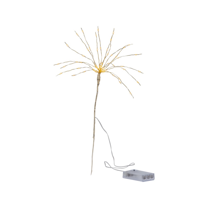 Dekoratsioon "Ilutulestik" 60 LED tuld, soe valge, IP20