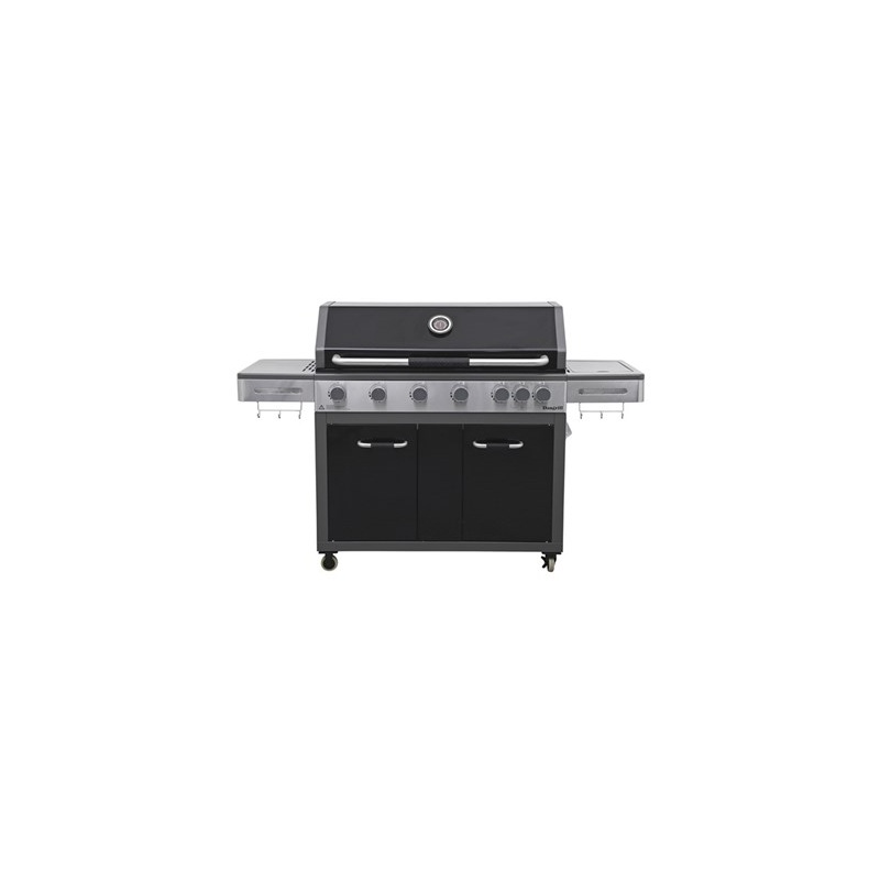Gaasigrill Valhal 610CS 6 põleti+küljepõletiga +reduktor Dangrill 175x59x114 cm; 6x4kw+2,5kw