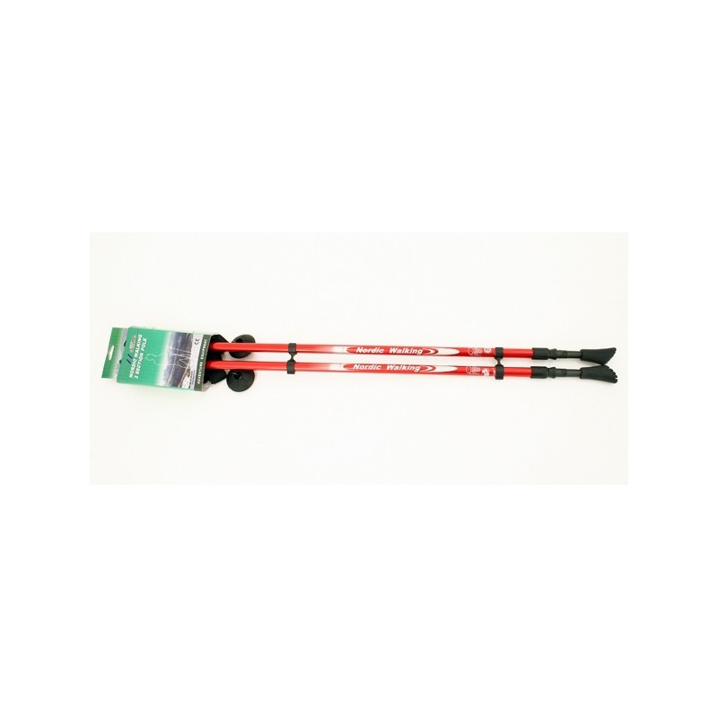 Käimiskepid punased, anti-shock, regul. korgist käepide /10