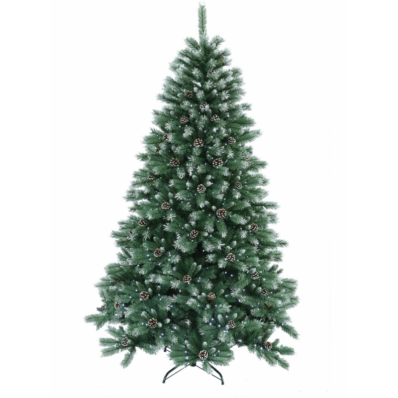 Kuusk 180cm PVC lumine nat käbid 808 tippu d. 110cm