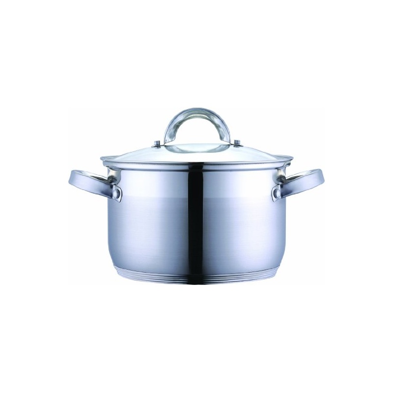 Pott 3,6L 20x12,5cm Alexander, roostevaba, klaaskaanega, induktsioon /4