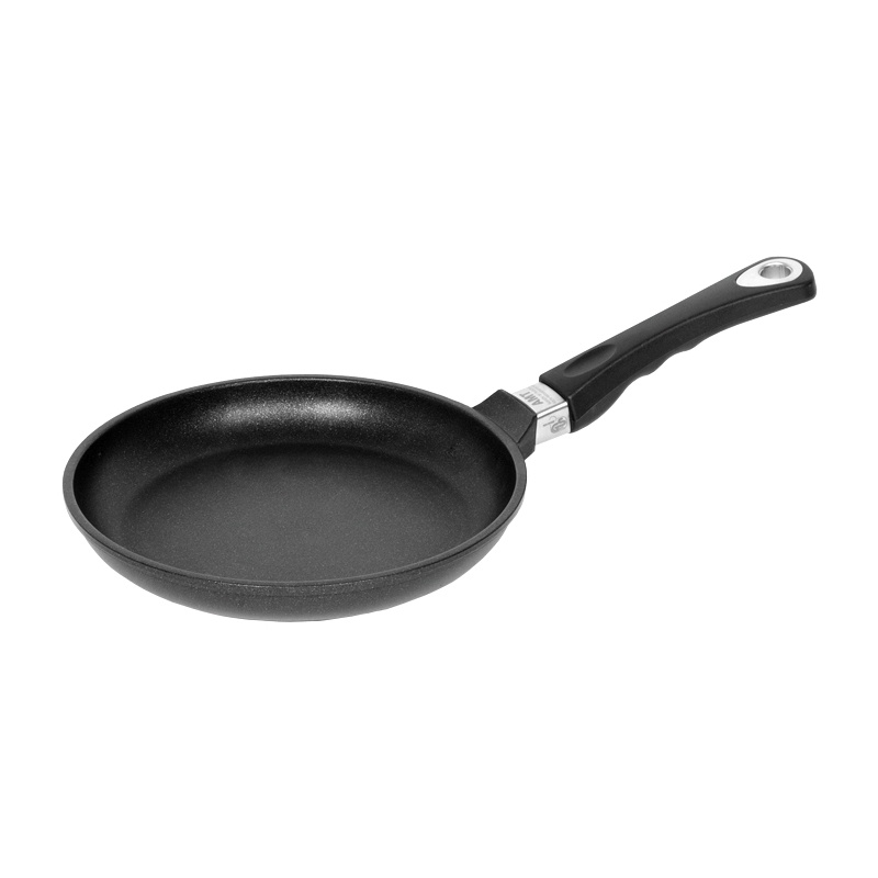 Pann 24 x 4cm, valualumiinium, paksus 9-10mm, mittenakkuv Lotan kate, ahjukindel käepide (kuni240*C)