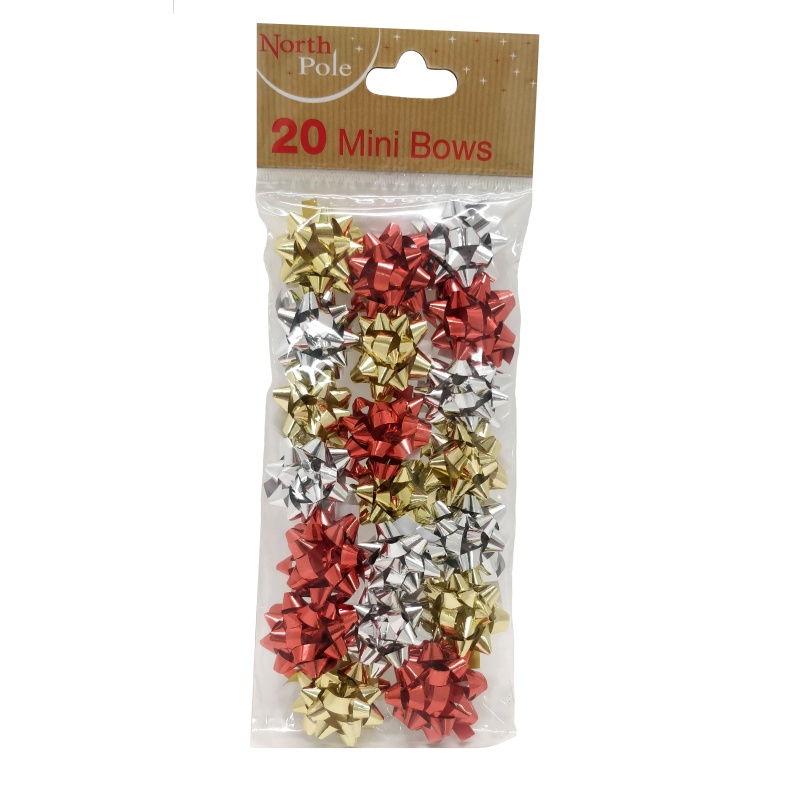 minirosett kleepsuga 20tk, kuld, hõbe, pun 12/72