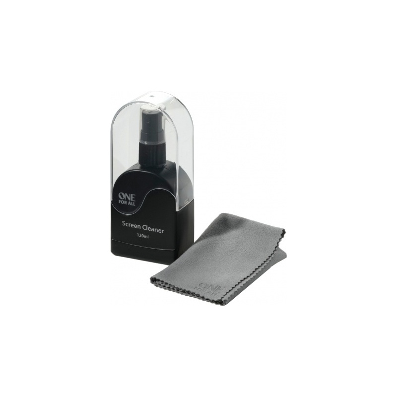 OFA LCD/Plasma/LED/TFT ekraanide puhastusvahend: 120ml. Vedelik + mf. Lapp EOL