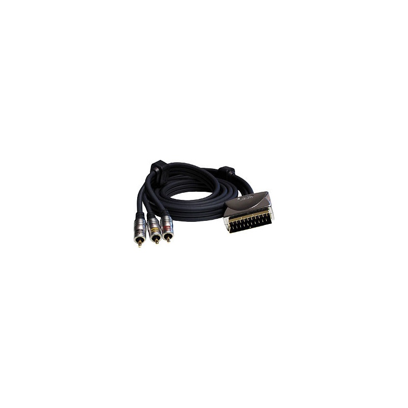 Profigold PGV522 Scart-3xRCA 1,5m EOL