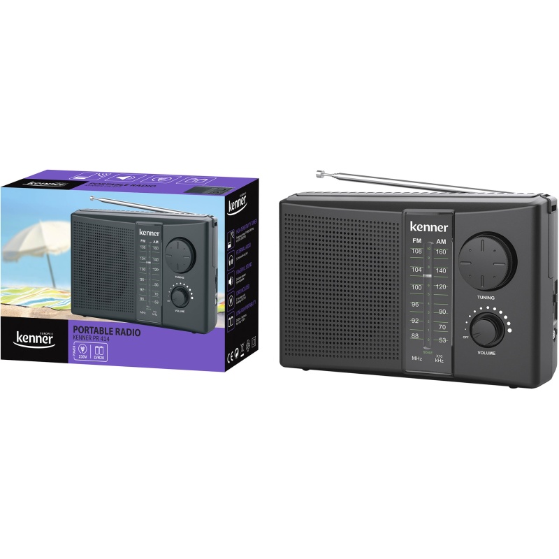 Kenner FM raadio PR414, patarei/voolutoide