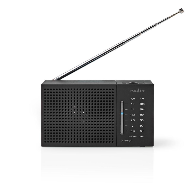 FM-taskuraadio Nedis, patareitoitega