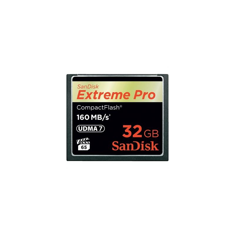 Sandisk Compact Flash Ext Pro 160MB/s 32GB