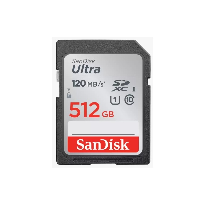 Mälukaart Secure Digital Ultra 512GB 120MB/s A1/Class 10/UHS-I