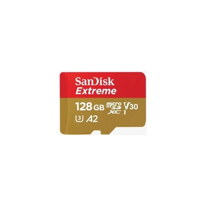 Sandisk microSD Extreme 128GB 190/90 MB/s Class10 / V30 / UHS-I / U3