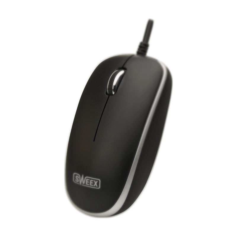 Sweex MI102 USB arvutihiir must/hõbe EOL