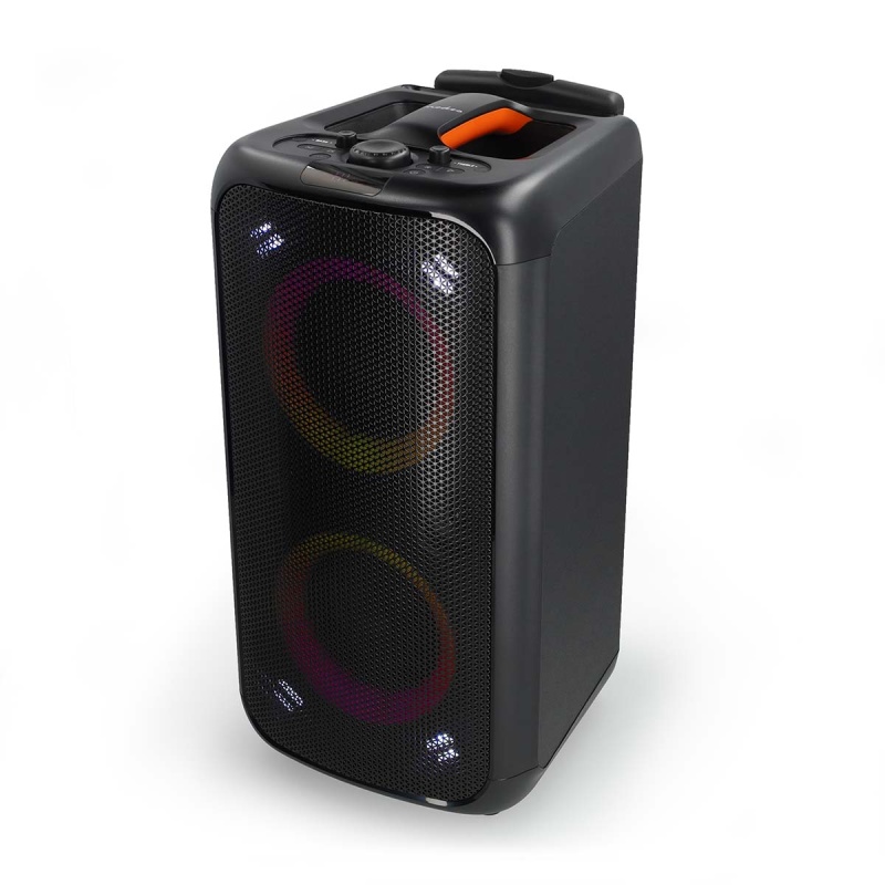Bluetooth peokõlar Nedis 240W, 5h, LED, must