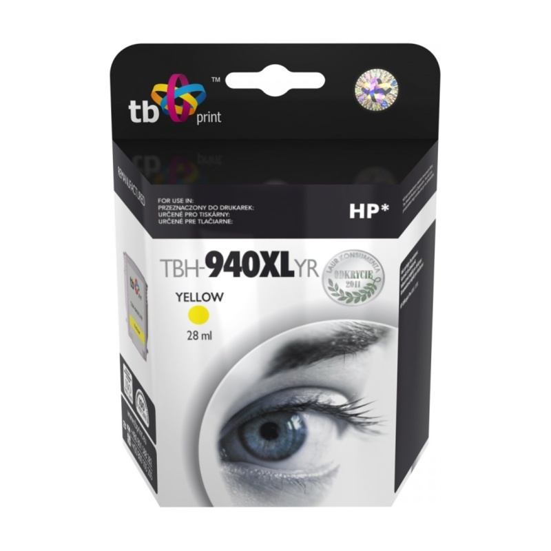 TB Print tint HP OJ Pro 8000 kollane (C4909AE)-28ml EOL