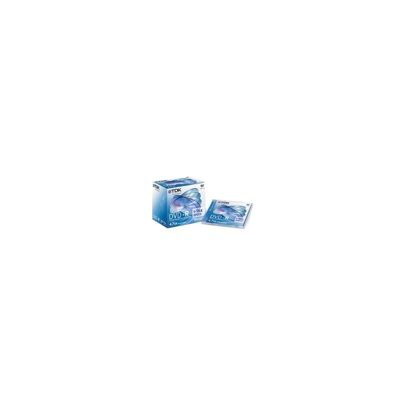 TDK DVD+R 4,7Gb/16X jewel 1tk. EOL