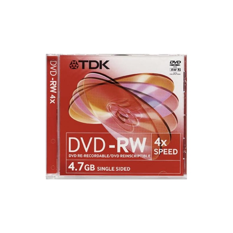 TDK DVD-RW 4,7GB/4x jewel EOL