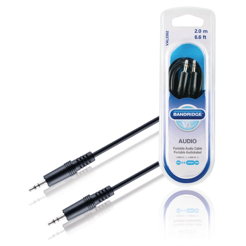 Valueline VAL3302 3.5mm otsik- 3.5mm otsik 2,0m