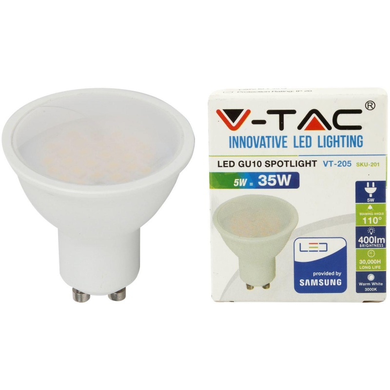 LED lamp GU10/5W/400lm