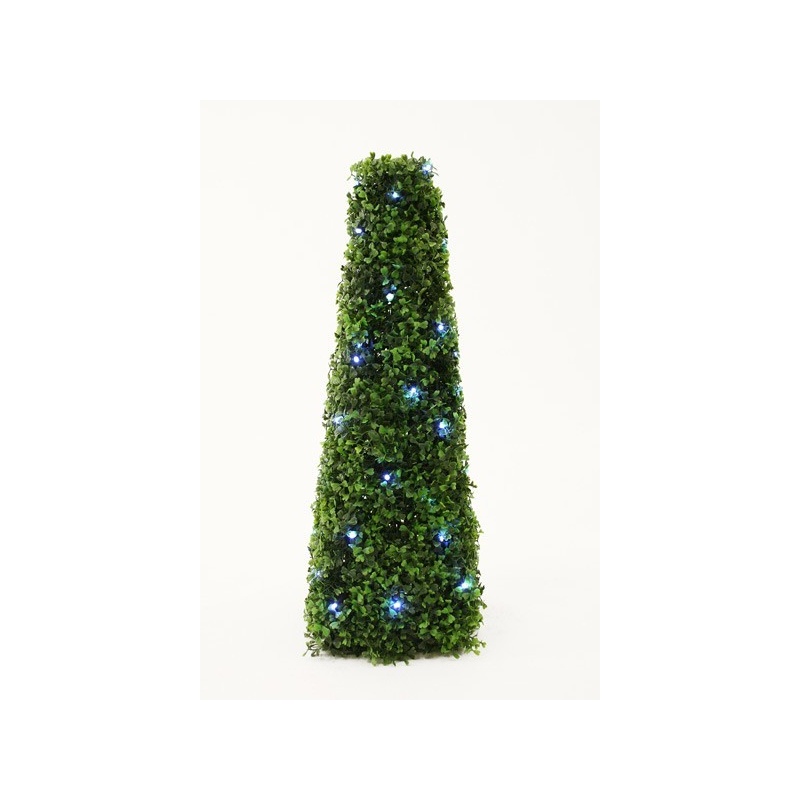EOL Põõsaspüramiid 60cm, 50 valge LED tulega, voolutoide, sise/välis IP44