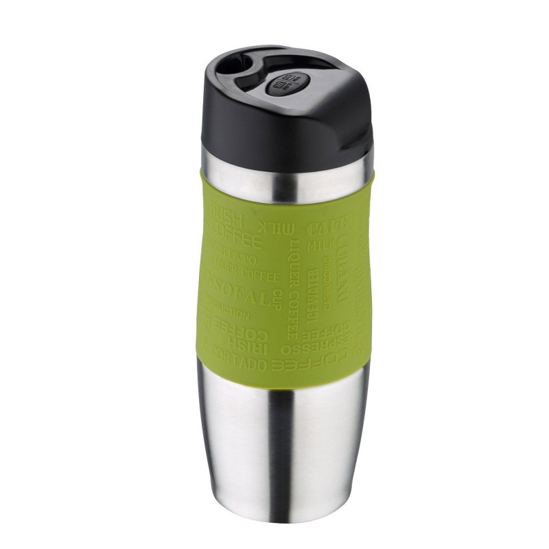 termokruus 400ml rv Oliiv-silikoonkattega, kinkekarbis