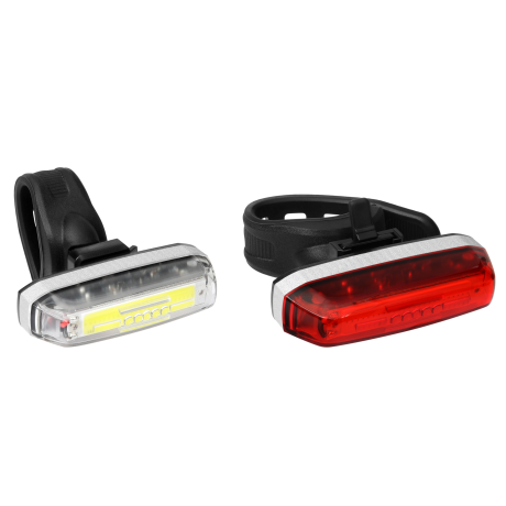 Jalgratta LED-tulede komplekt, laetav USB