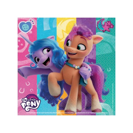 My Little Pony Rainbow Salvrätikud 33x33cm 20tk/pk