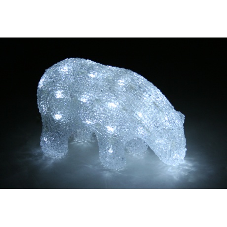 akrüül Jääkaru,  40 valge LED tulega /8 22*9,5*14cm