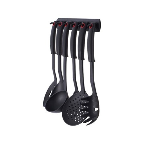 Set of 7 kitchen accessories, nylon /24