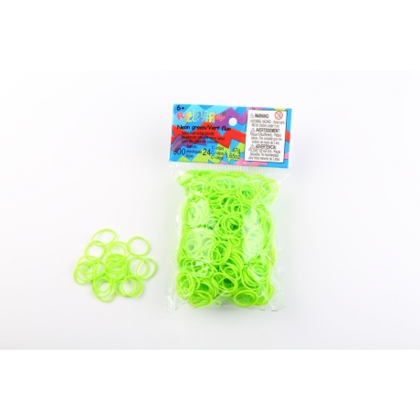 Rainbow Loom-Rohelised kummid  600tk.