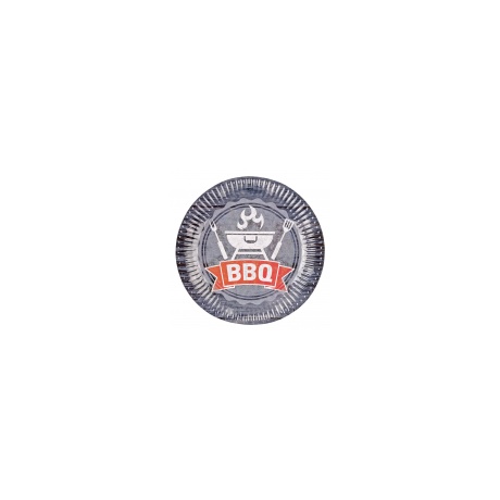 BBQ Taldrikud 23cm 8tk/pk/ 10