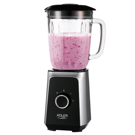 Blender Adler 1,5L klaaskannuga, 500W/1000W